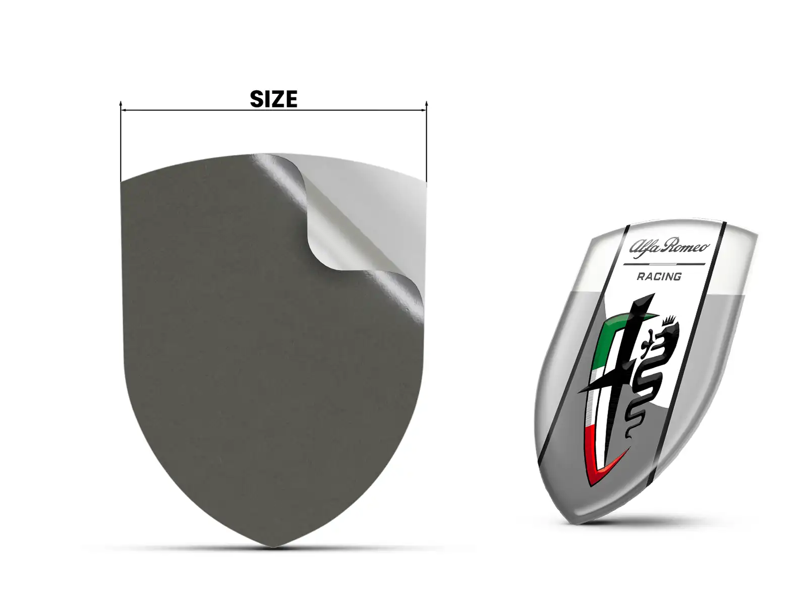 Alfa Romeo Pegatinas Auto Adhesivas Resistentes Universal